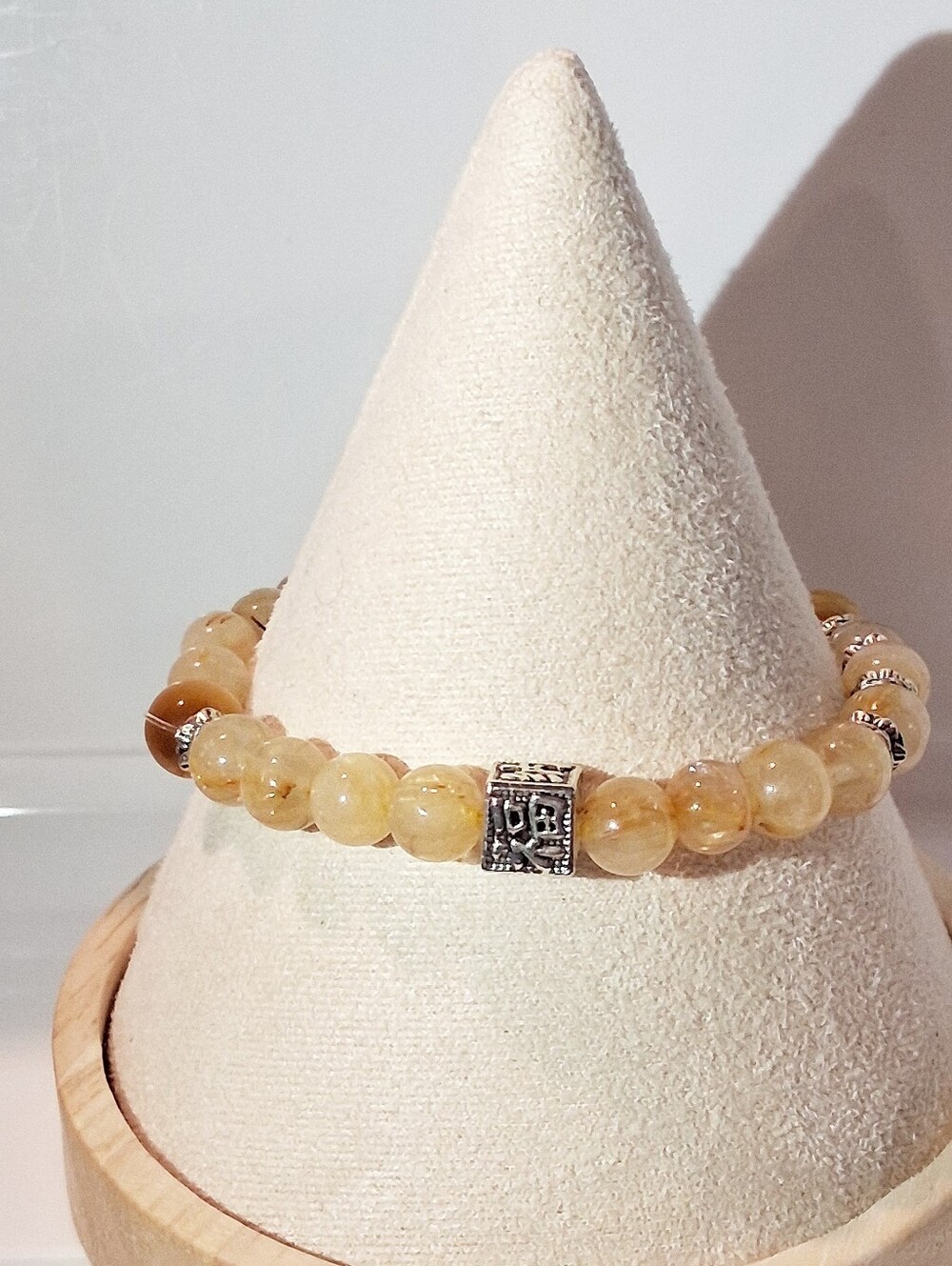 Natural Stone With Tiger Eye Bracelet